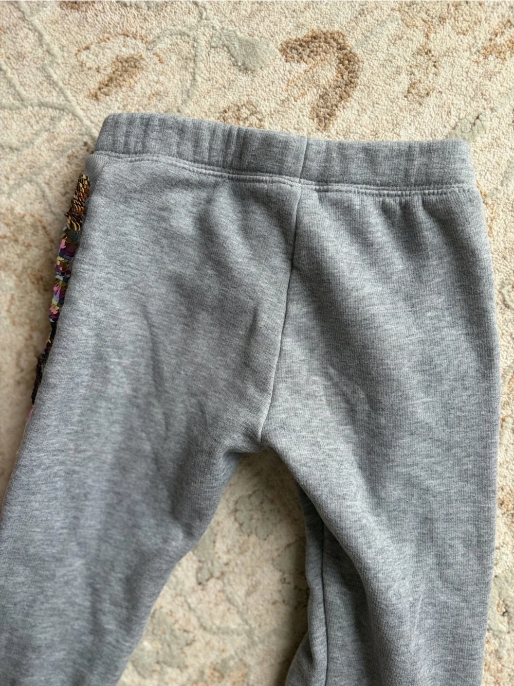 GAP Kids Colorful Striped Sequin Joggers